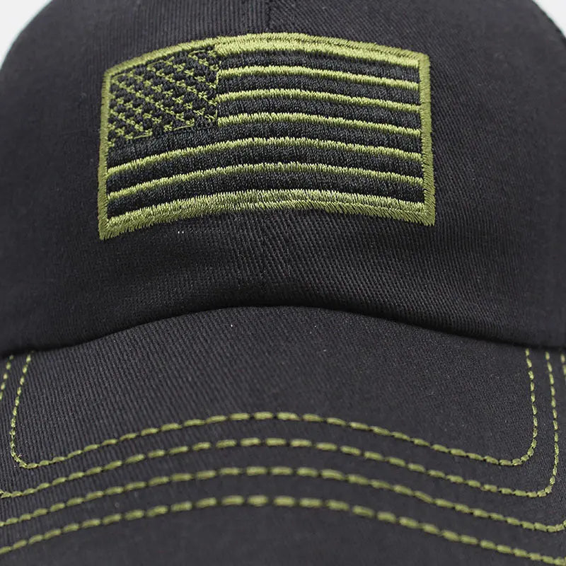 Camouflage Mesh Cap Embroidered Hat Trails & Tactics