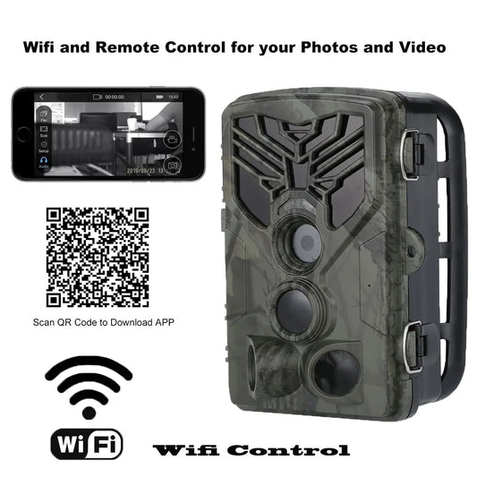 Field tracking camera Live Wifi APP Bluetooth control hunting camera Wifi830 20MP 1080P Trails & Tactics