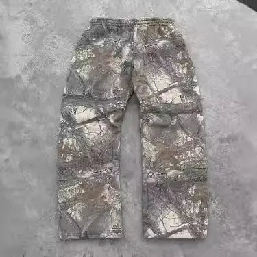 Leaves Camouflage 3D Printed Sweatpants Trails & Tactics