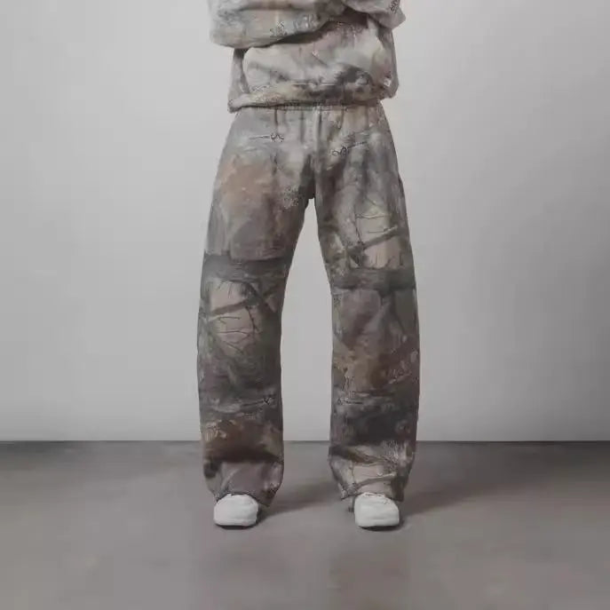 Leaves Camouflage 3D Printed Sweatpants Trails & Tactics