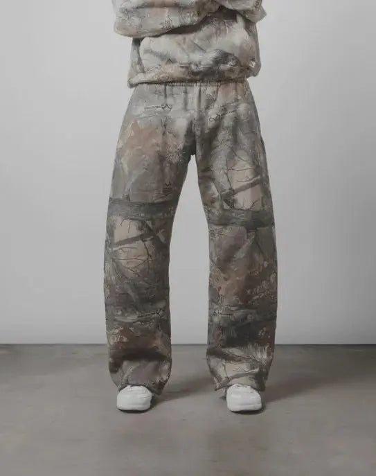 Leaves Camouflage 3D Printed Sweatpants Trails & Tactics