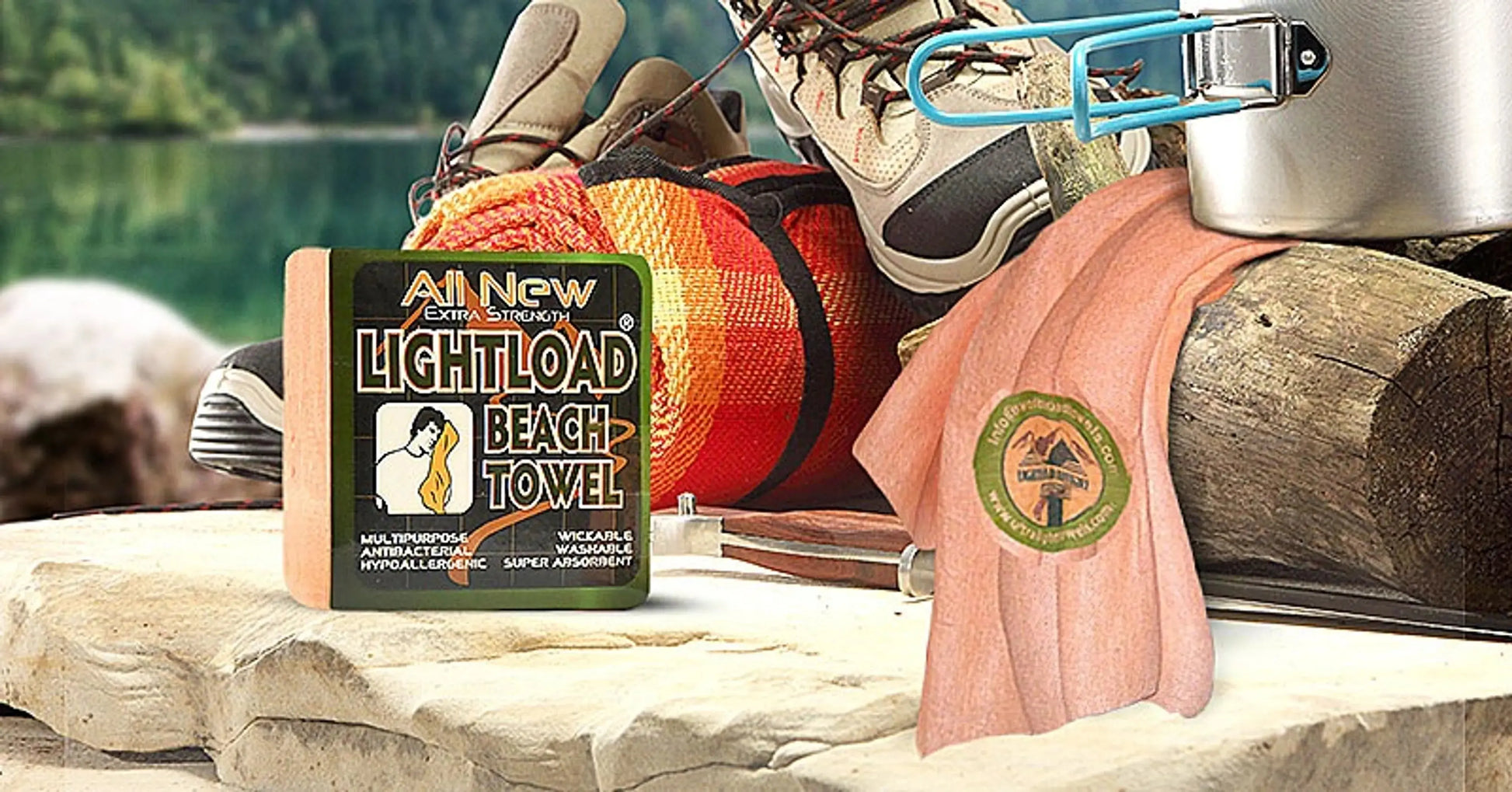 Lightload Beach Towels Compressed Fast Dry X Strong Lightload Towels