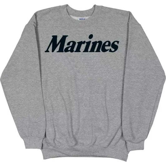 Marines Sweatshirt Grey Small Fox Outdoor