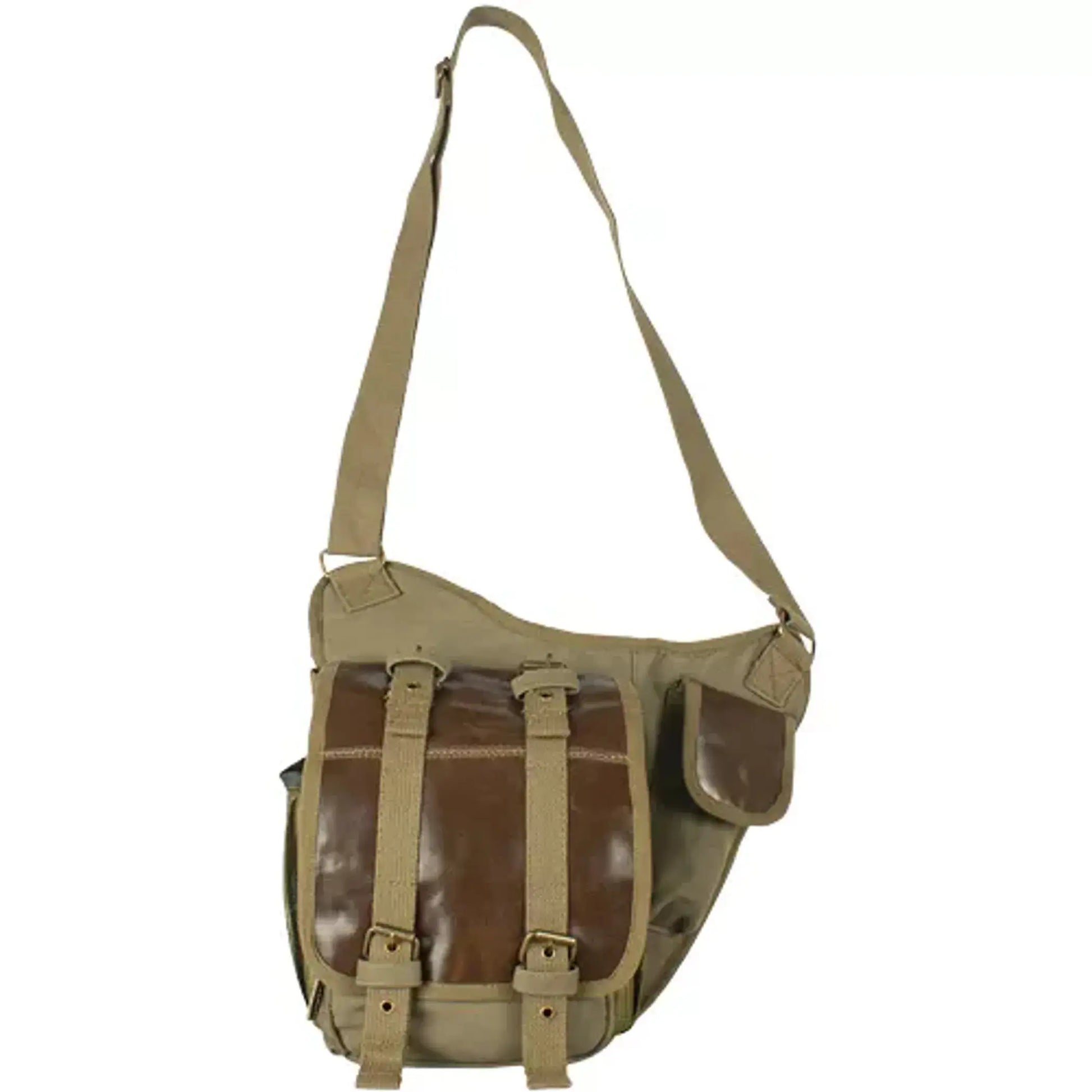 Retro Hipster Side-Bag - Olive Drab Fox Outdoor