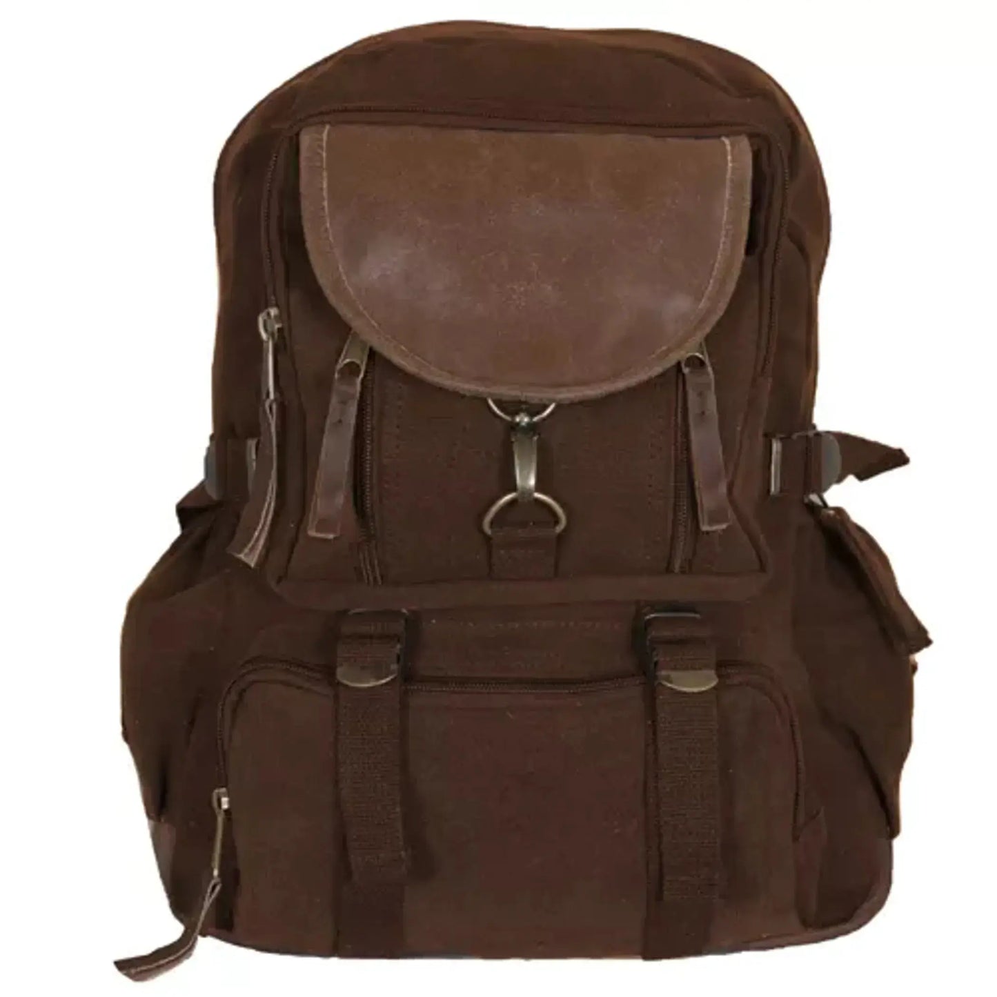 Retro Parisian City Daypack - Olive Drab Fox Outdoor